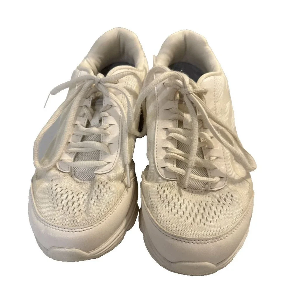 Ryka Devotion Plus 3 White Walking Sneakers Womens Shoes 8M Arch Support Re-Zorb